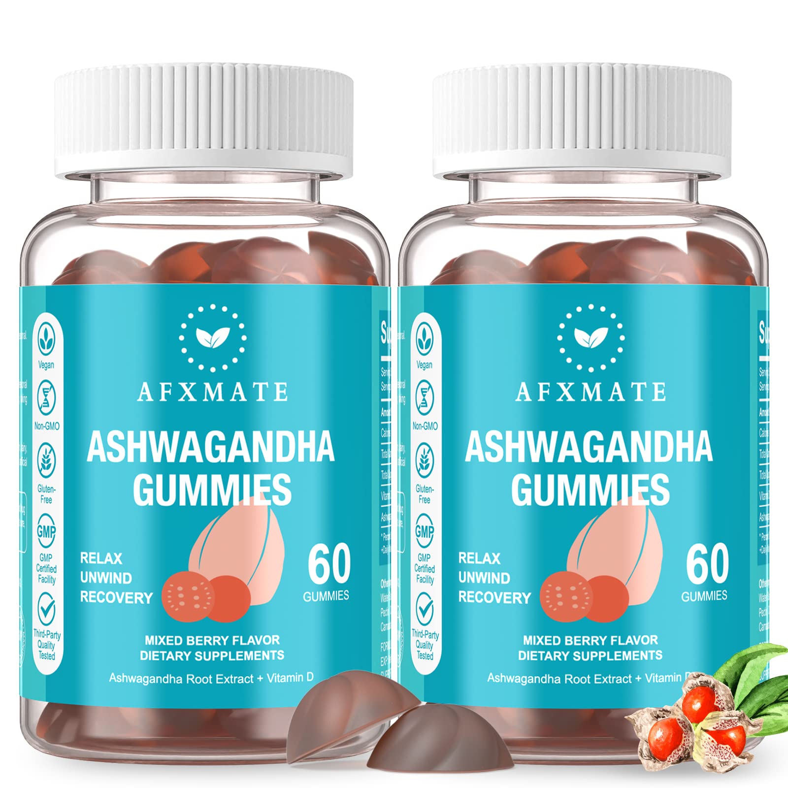 AFXMATE lab-tested gummies, GMP quality and safety assurance