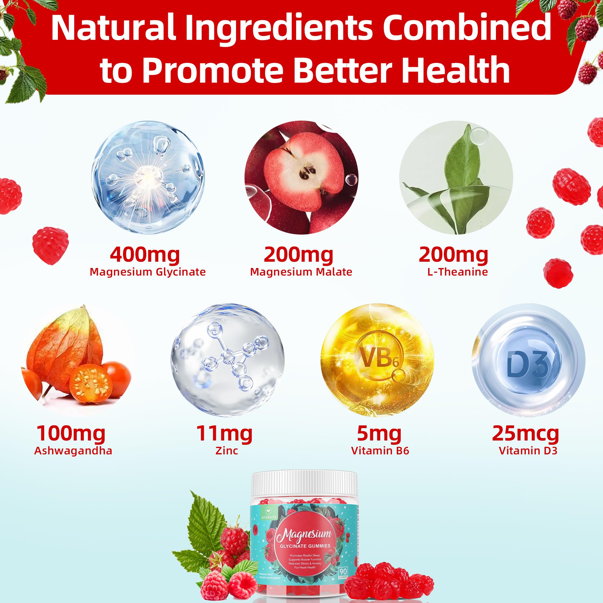 AFXMATE gummies with glass of water illustrate simple daily supplementation
