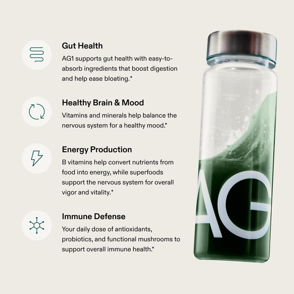 AG1 pineapple vanilla flavor sip suggests tasty daily nutrition.