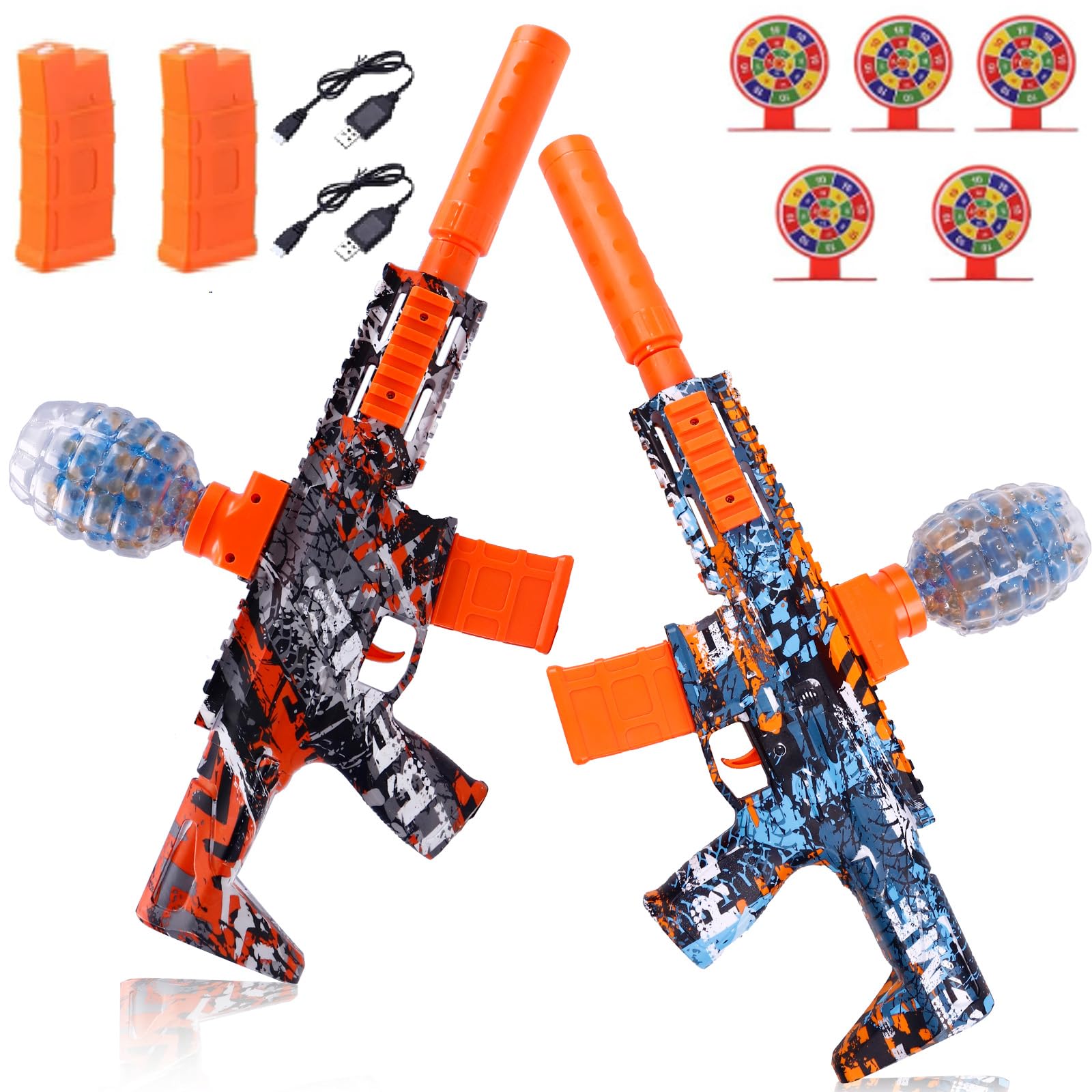 Agard 2-pack gel ball blaster battle set ready for outdoor play.