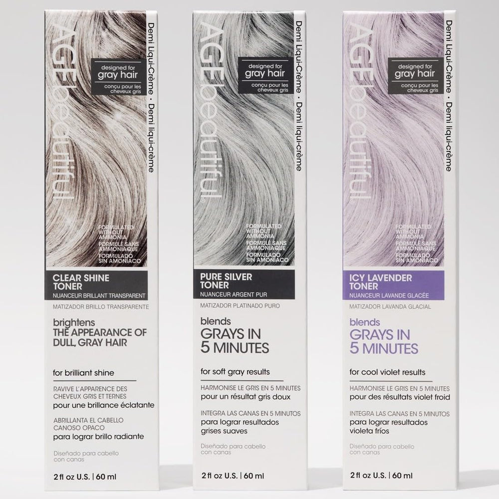 AGEbeautiful applicator bottle used for accurate, easy color application