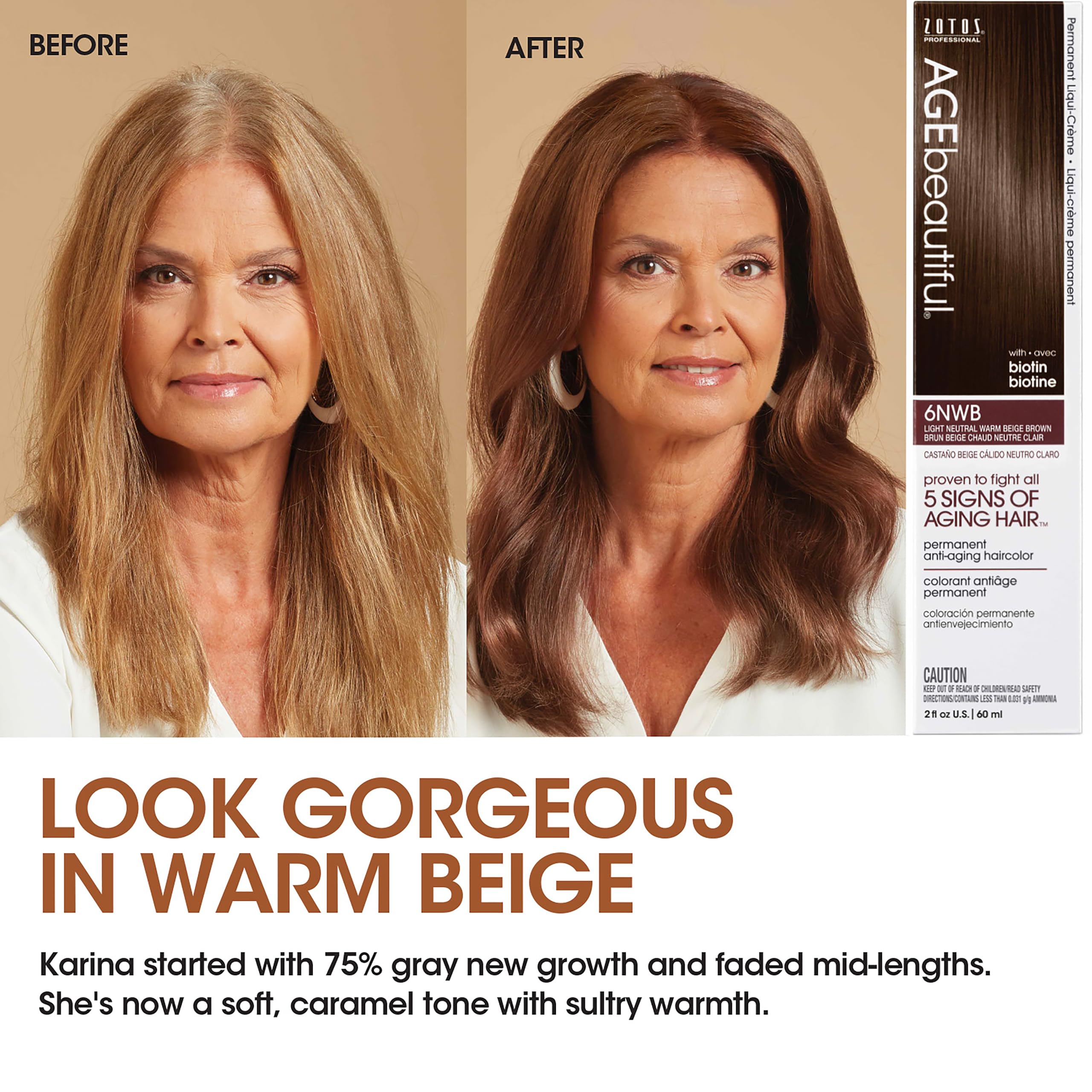 AGEbeautiful dimensional shine for vibrant color