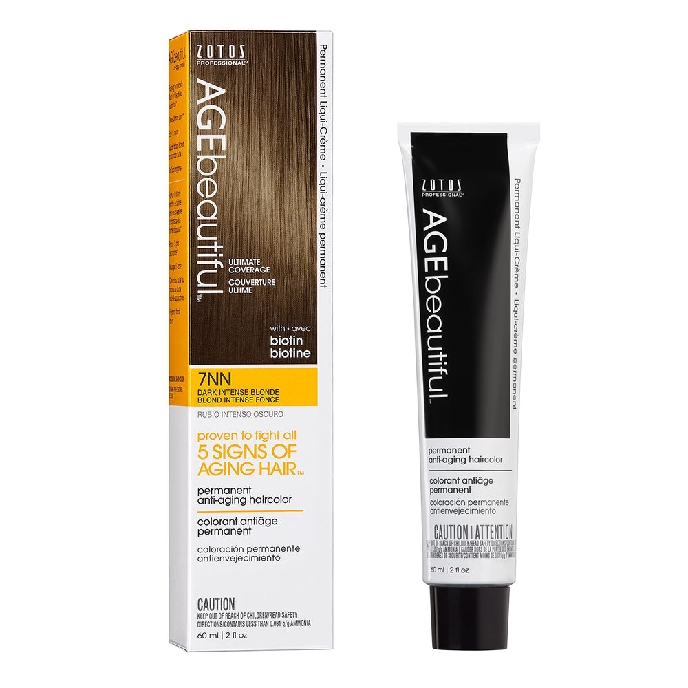 AGEbeautiful permanent liqui-creme box for even color application