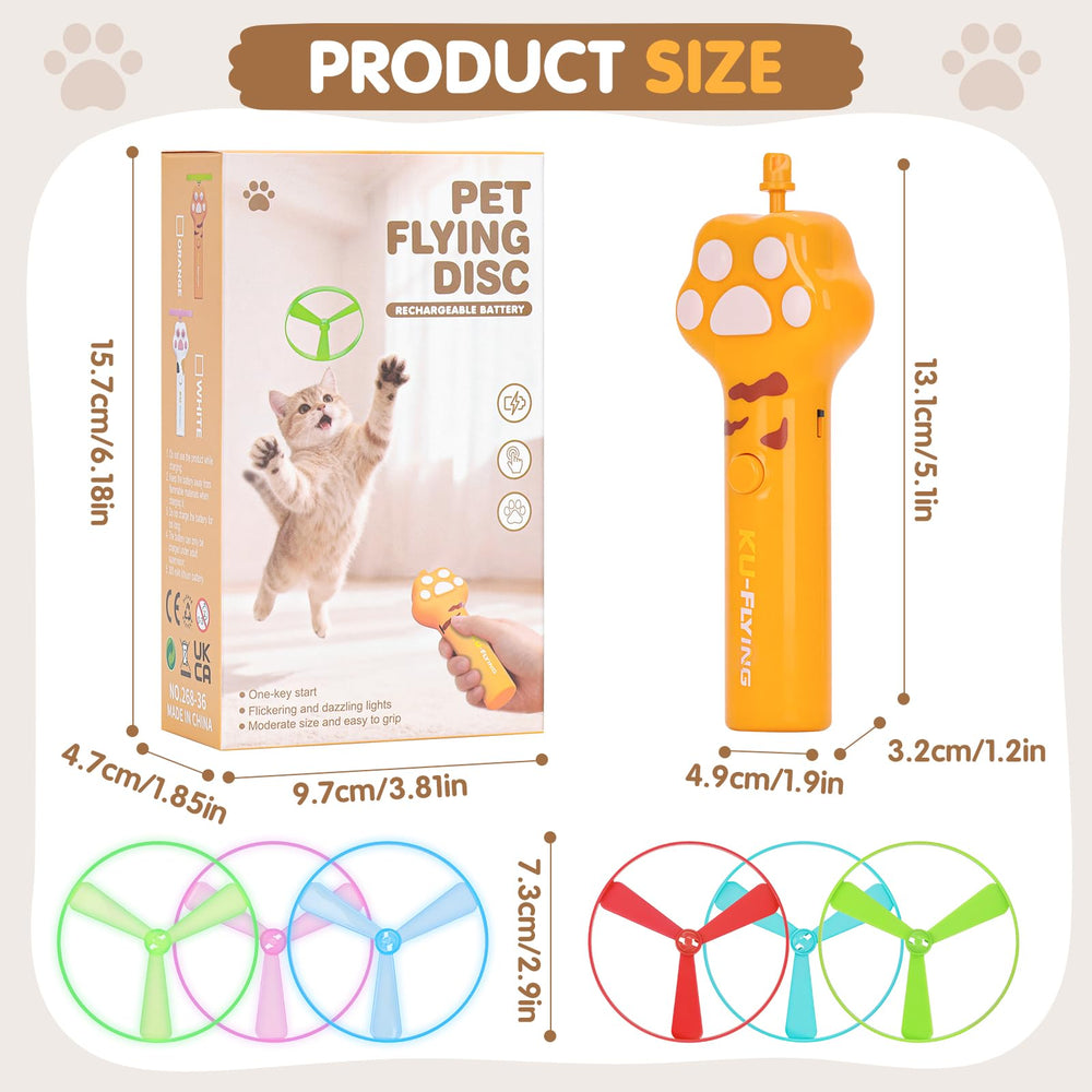 AGIFTMIND flying disc classic offers lightweight, safe play for smooth indoor fetch.