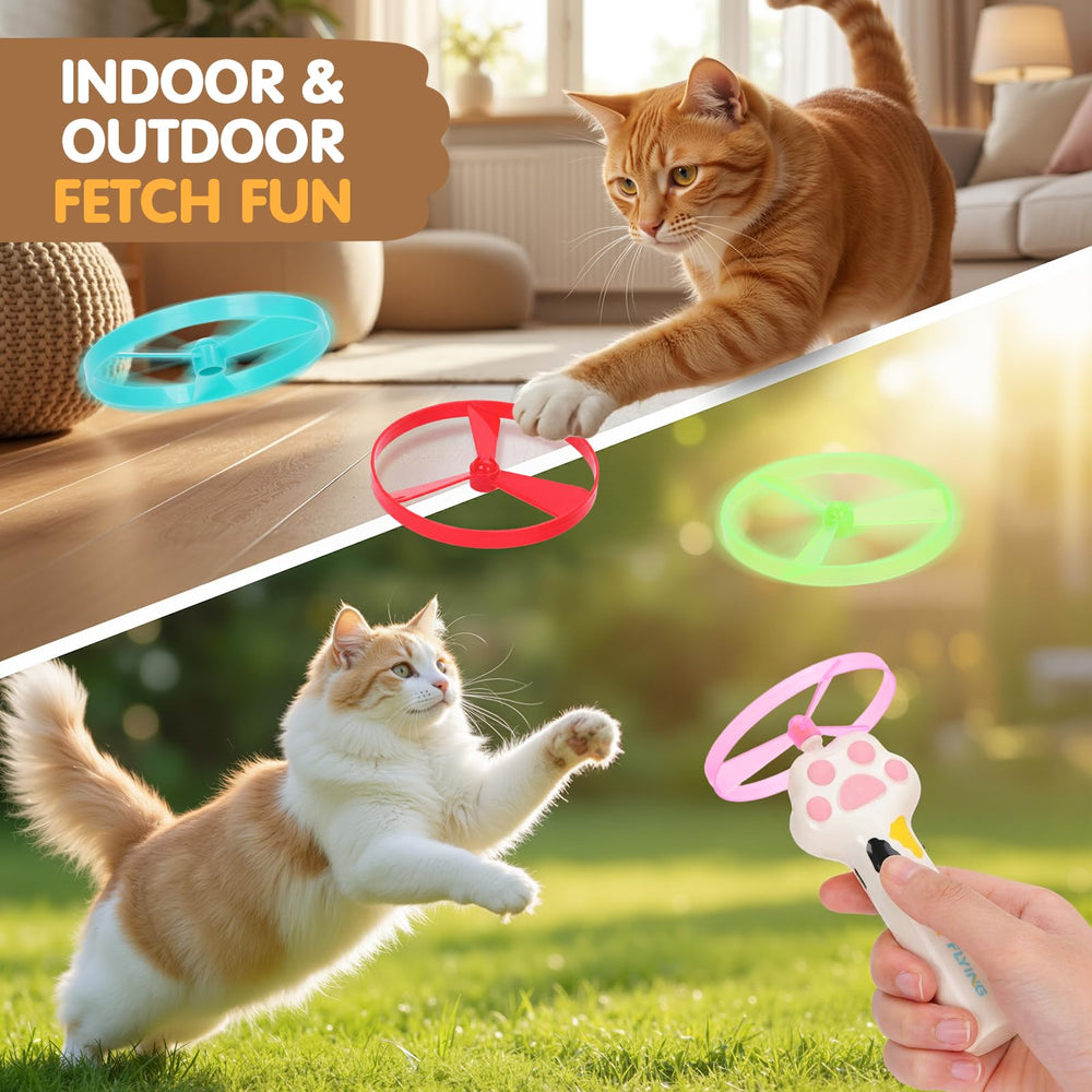AGIFTMIND Paw-shaped launcher with soft edges and LED accents