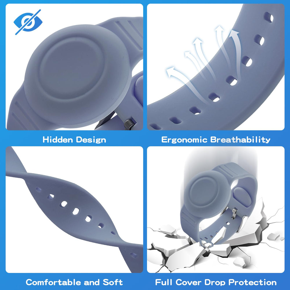 AGMZ adjustable wrist strap with secure buckle minimizes loss.