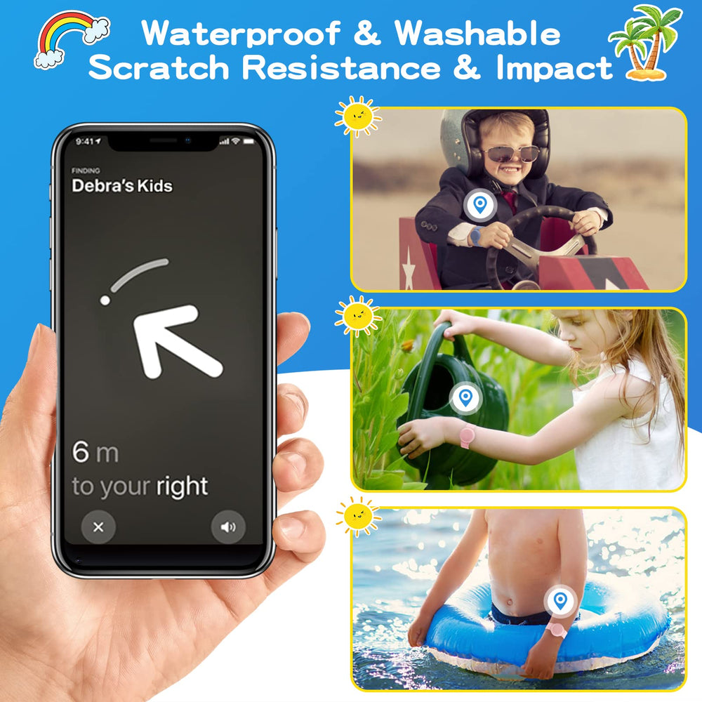 AGMZ soft silicone material feels gentle on kids' wrists.
