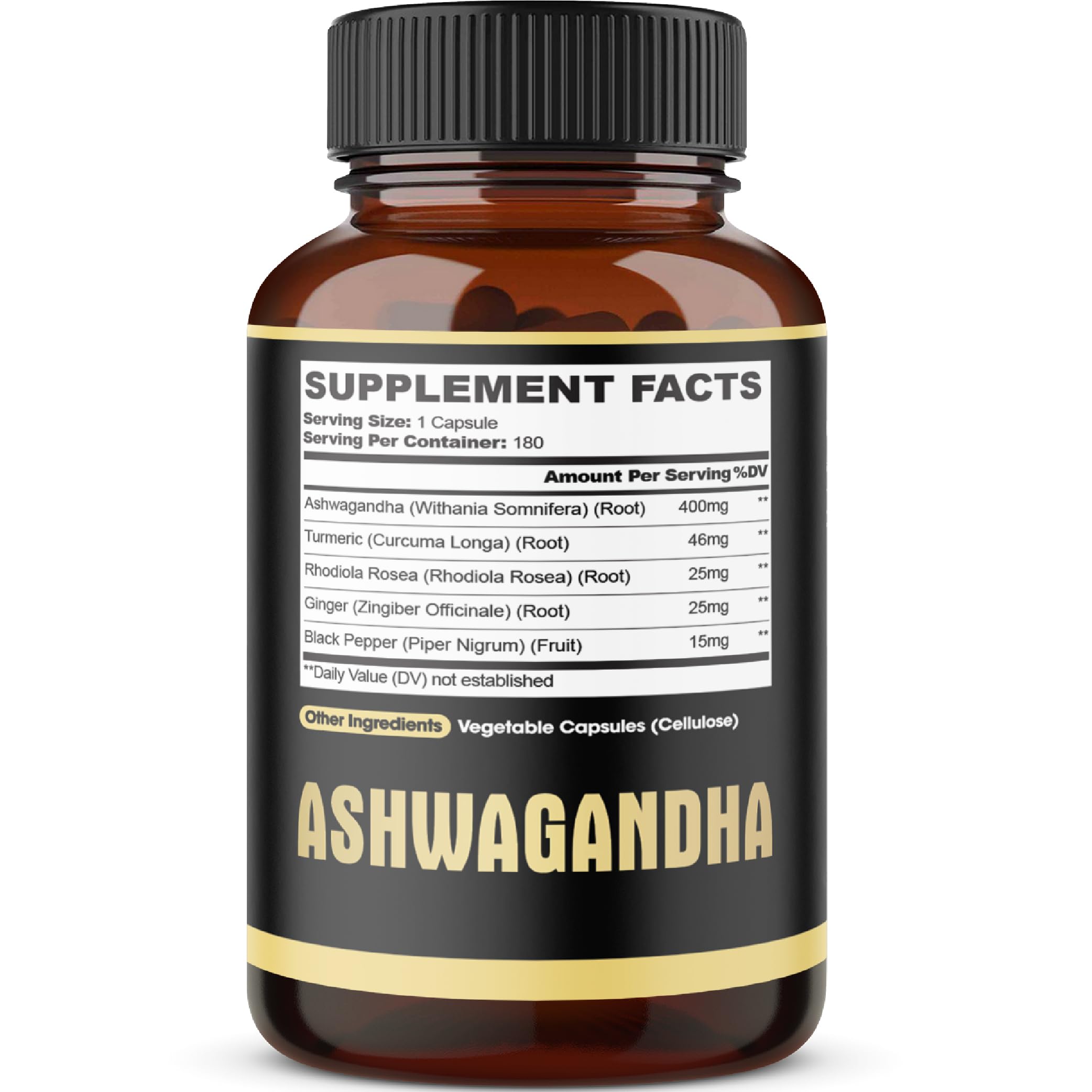 Agobi 180 cap bottle representing a six month supply