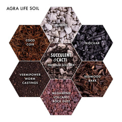 In-pot setup by Agra Life shows easy soil pour for thriving indoor planters.
