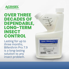 Lawn treated with Agrisel Bifenthrin Pro 7.9 for pest control.