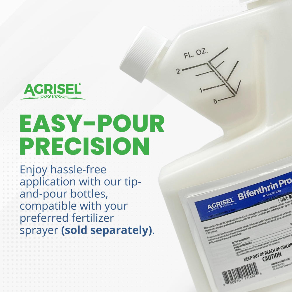 Ornamental plants protected by Agrisel Bifenthrin Pro 7.9.