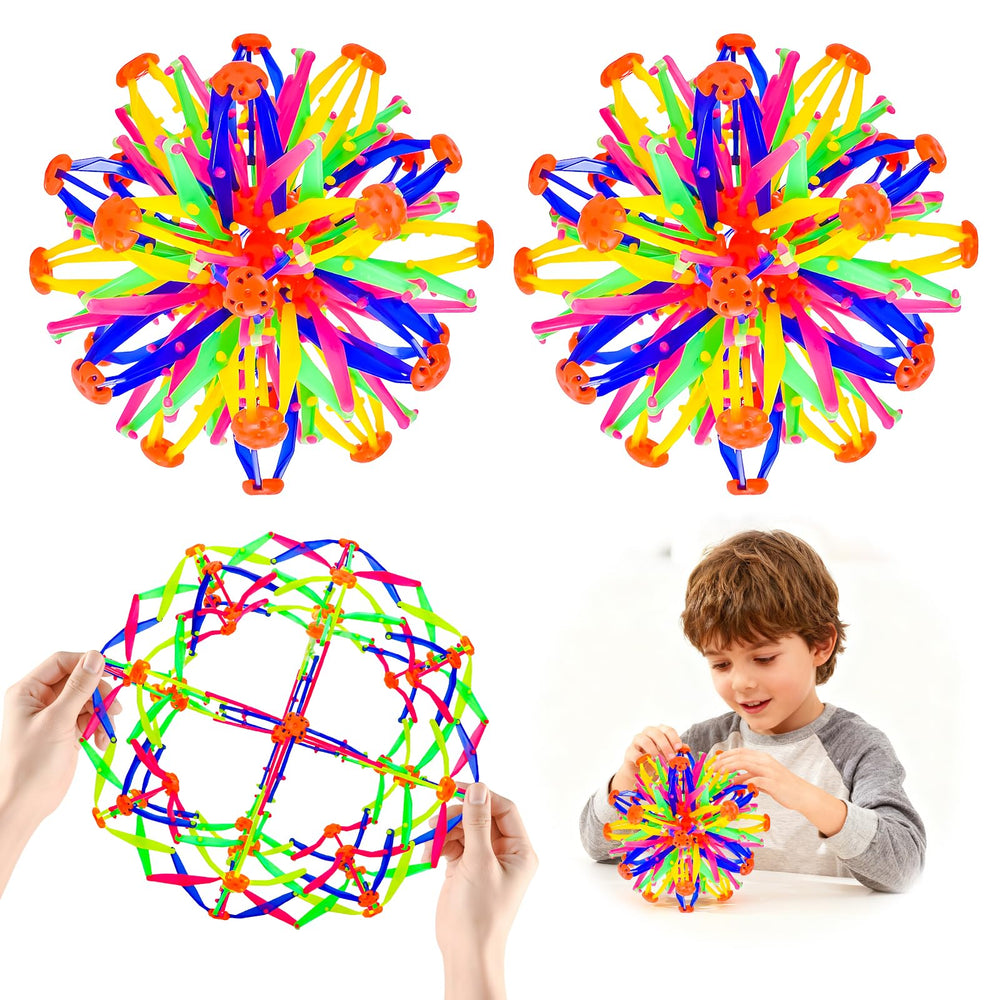 AGSIXZLAN colorful sphere expandable for calming sensory play and focus.