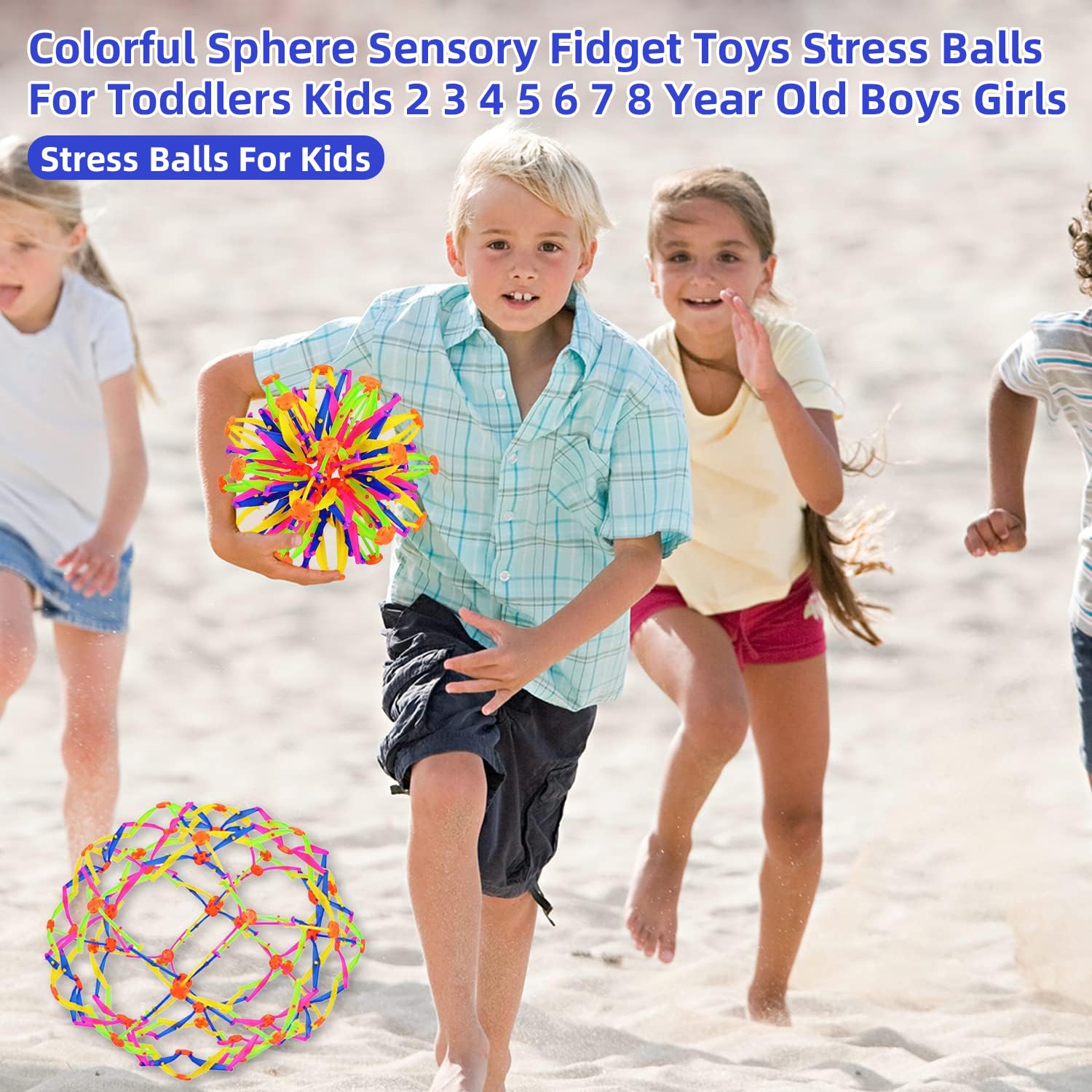 AGSIXZLAN kinetic fidget ball delivering hands-on entertainment and mindful breathing.