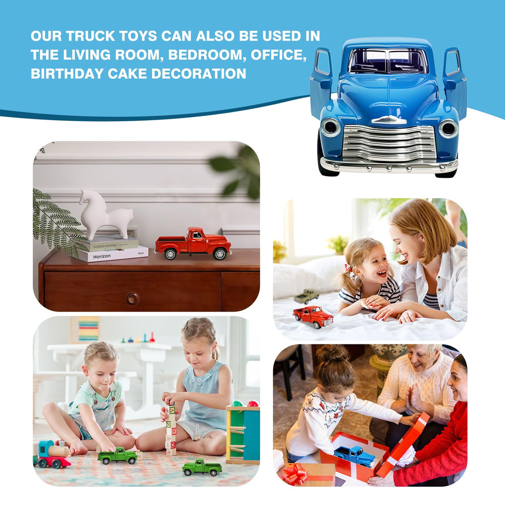 AGSIXZLAN Little Blue Truck on a play surface for toddlers.