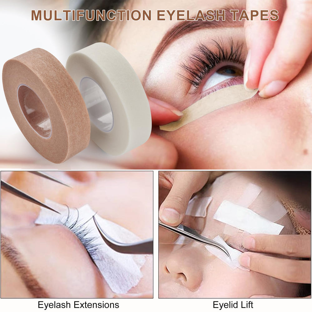 AHHALFFY eyelash-extension tape keeps lashes in place gently