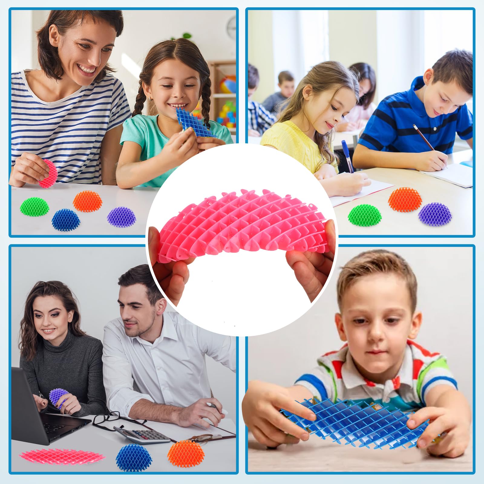 AHHSOY adult and kid friendly fidget worm for leisure and social gifting.