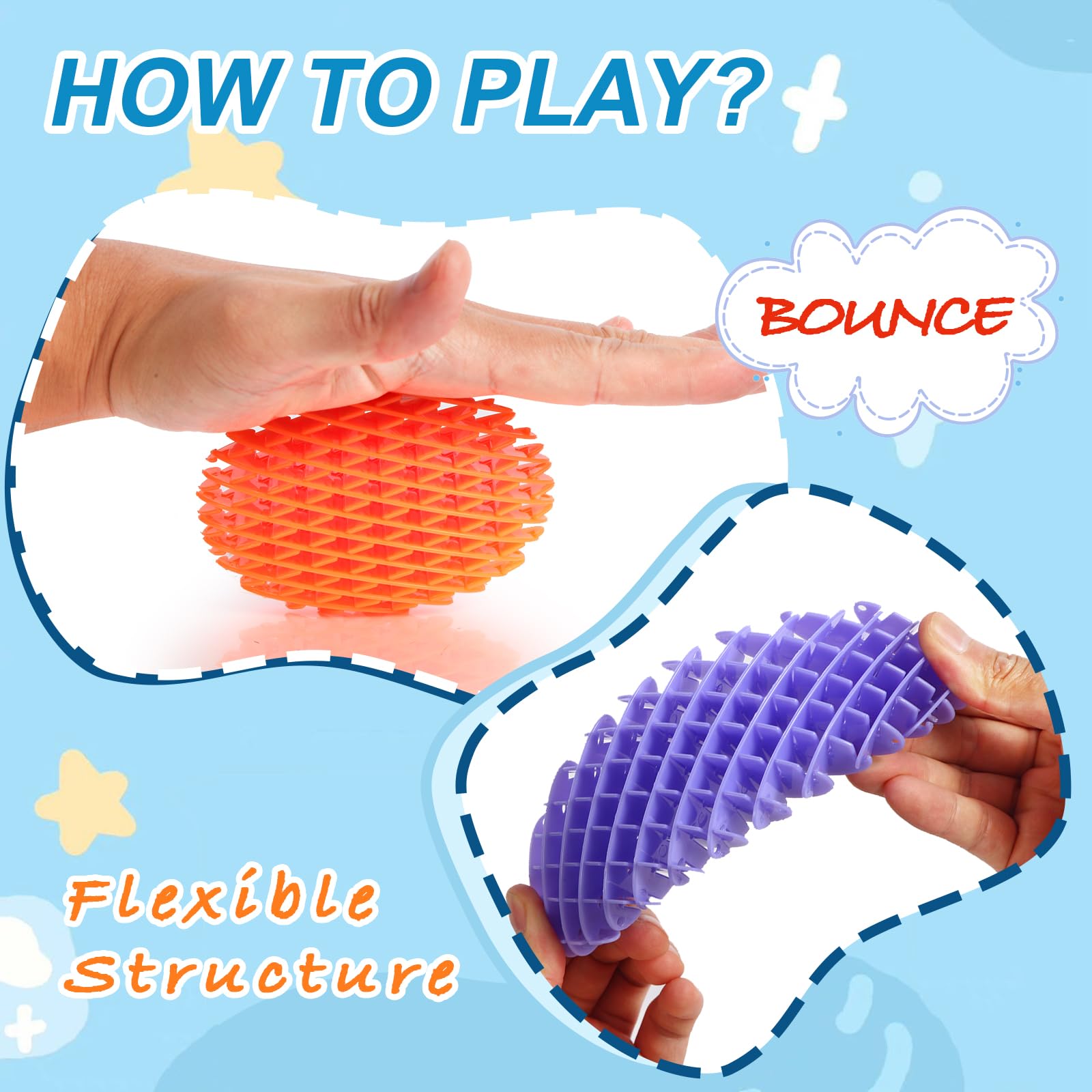 AHHSOY worm toy as a decorative desk accent while offering calm focus.