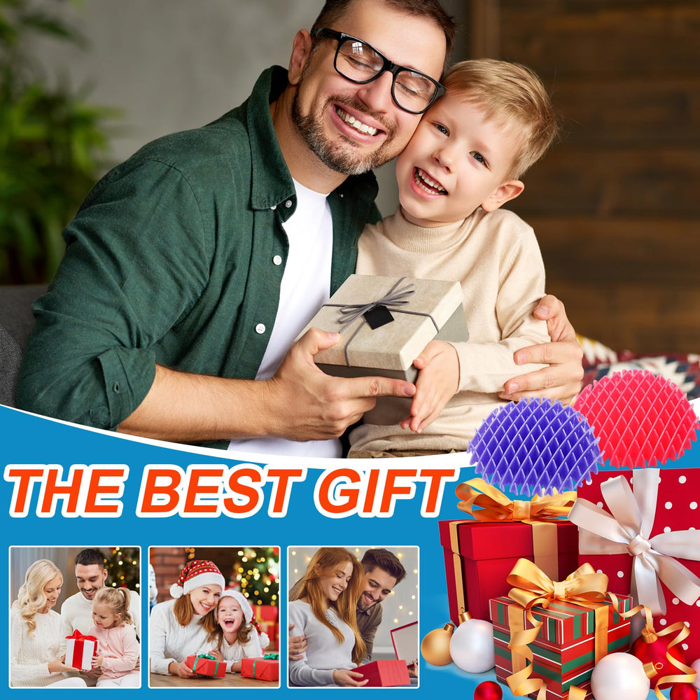 AHHSOY gift-ready fidget worm set ideal for parties, birthdays, or holidays.