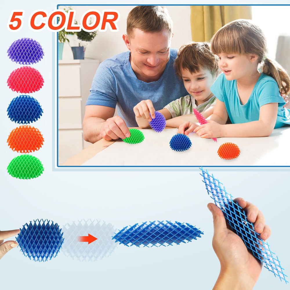 AHHSOY compact worm fidget toy provides quiet stress relief during work or study.