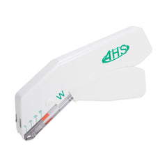 AHS Sterile Skin Stapler with ergonomic grip enables one-handed precise placement.