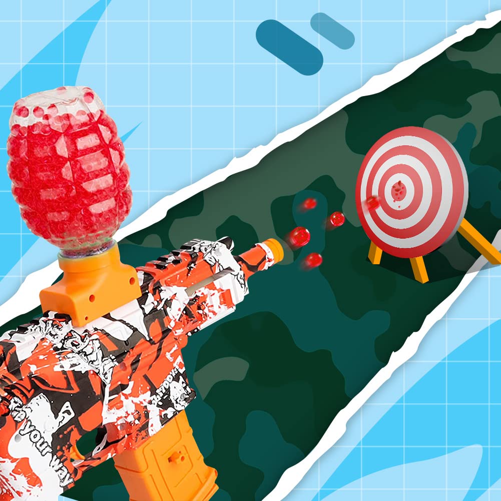 Compatible with electric gel blaster guns for quick setup