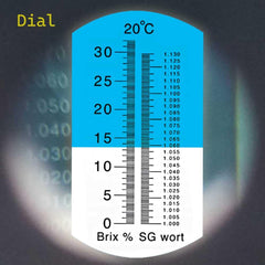 aichose Brix refractometer ATC indicator enabling consistent measurements in varied temps