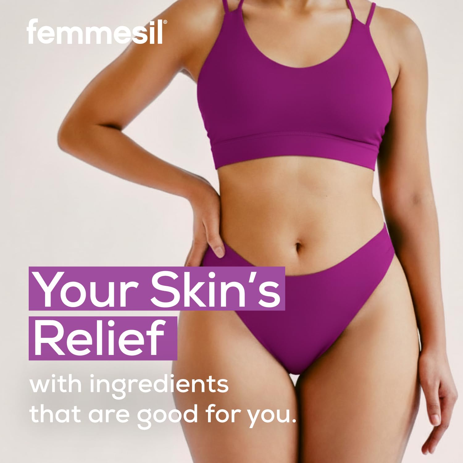 Aidance Femmesil bottle cap demonstrates compact design for travel.