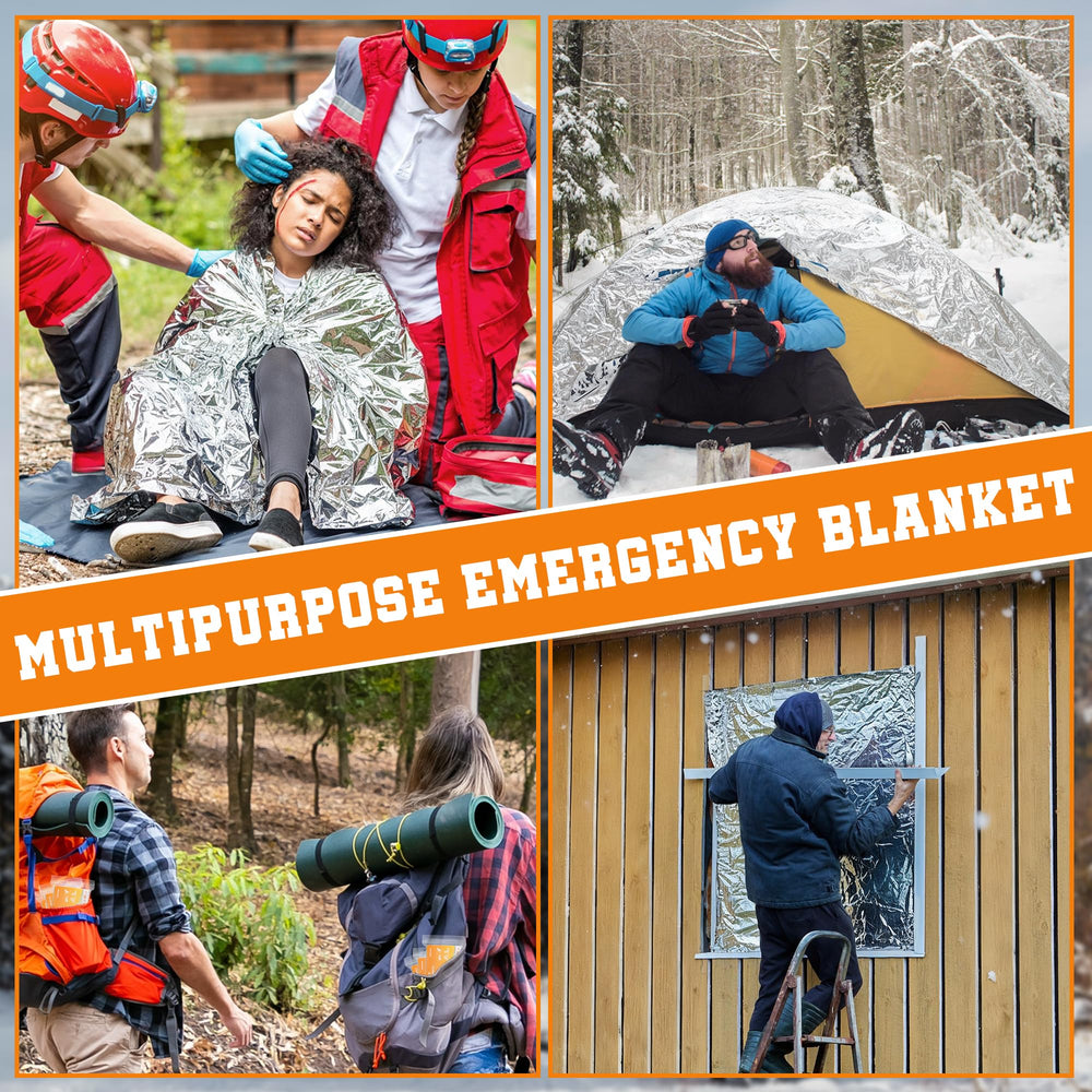 Aidehelp camping, hiking, and survival blanket adds lightweight warmth on outdoor trips.