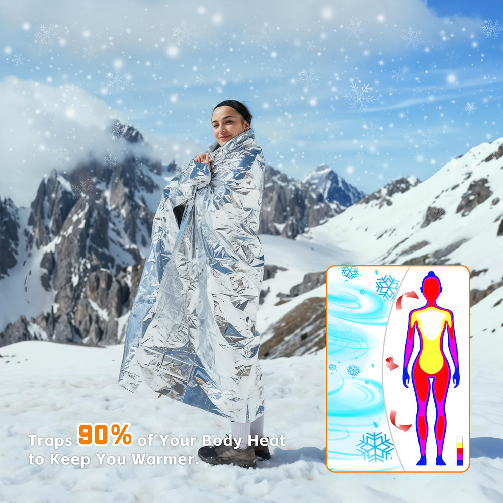 Wind-resistant seams create a portable barrier during rain or snow.