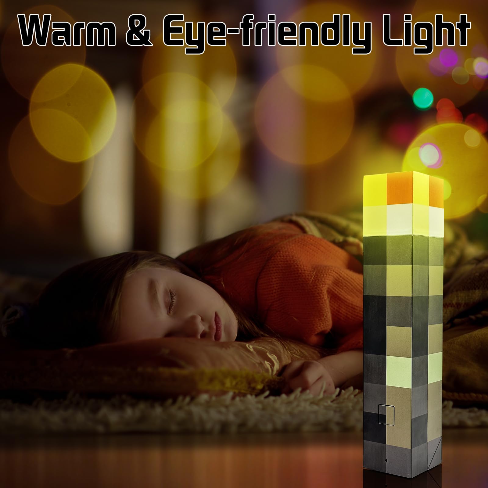 Perfect for kids' rooms adding playful, calming bedside illumination.