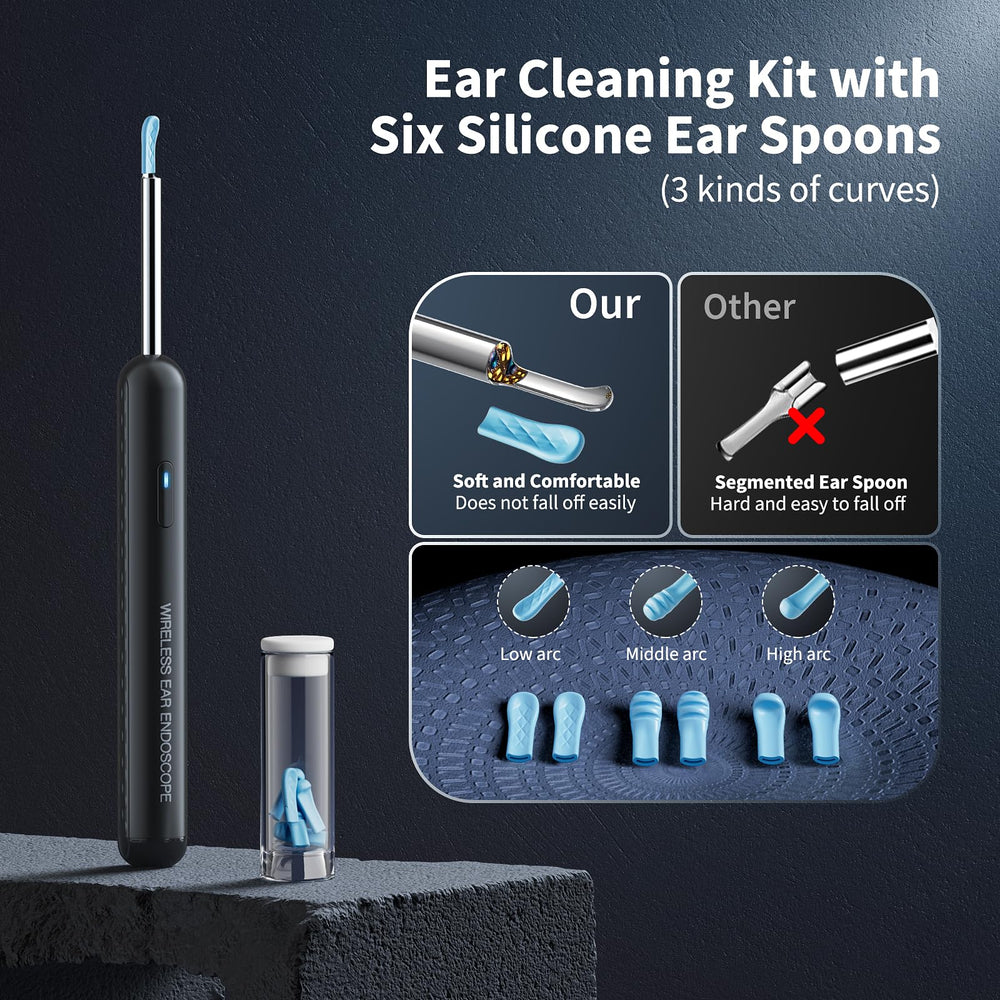 AIFINI soft curved silicone spoons for comfortable wax removal