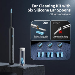 AIFINI soft curved silicone spoons for comfortable wax removal