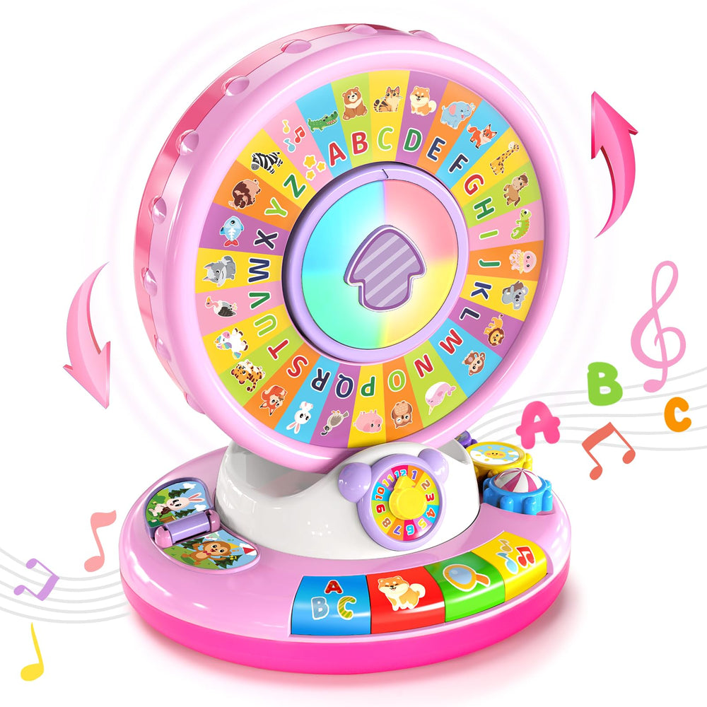 Aigybobo Bright colors and lights invite baby attention and engagement.