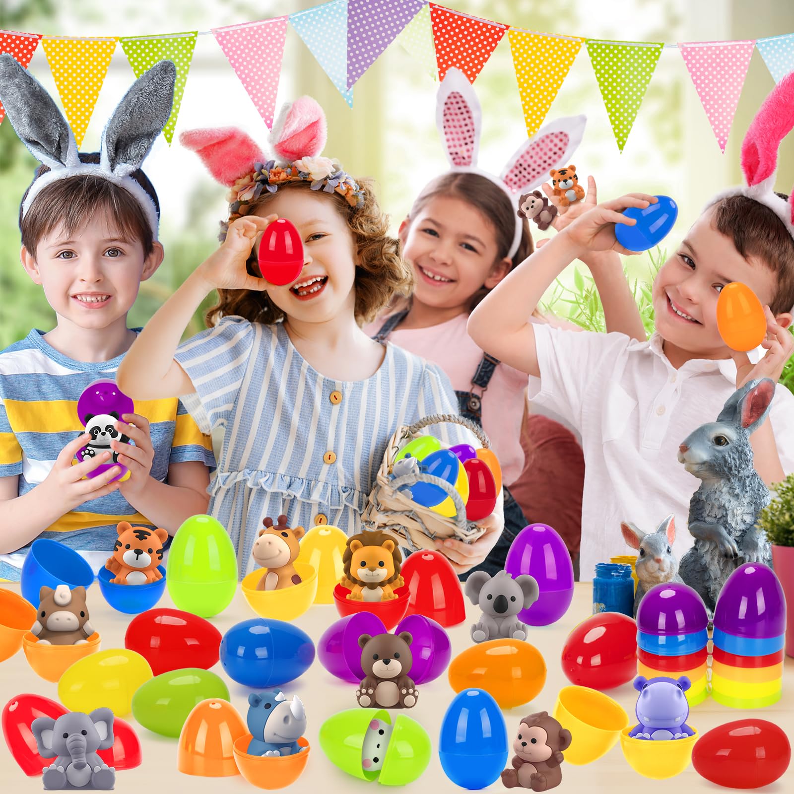 Classroom-friendly Easter egg hunt supplies from Aigybobo