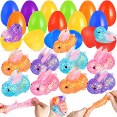 Aigybobo Easter eggs filled with toys for engaging hunts.