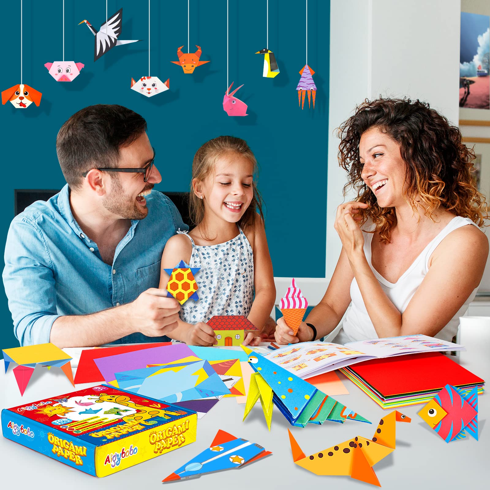 Aigybobo Origami Set gift-ready packaging for classrooms and holidays