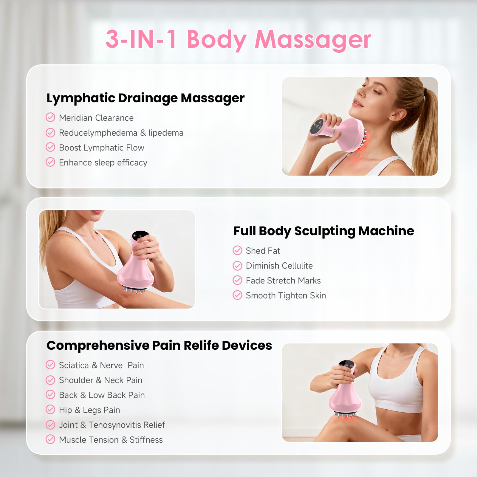AIHEU body sculpting device for full-body massage and contouring.