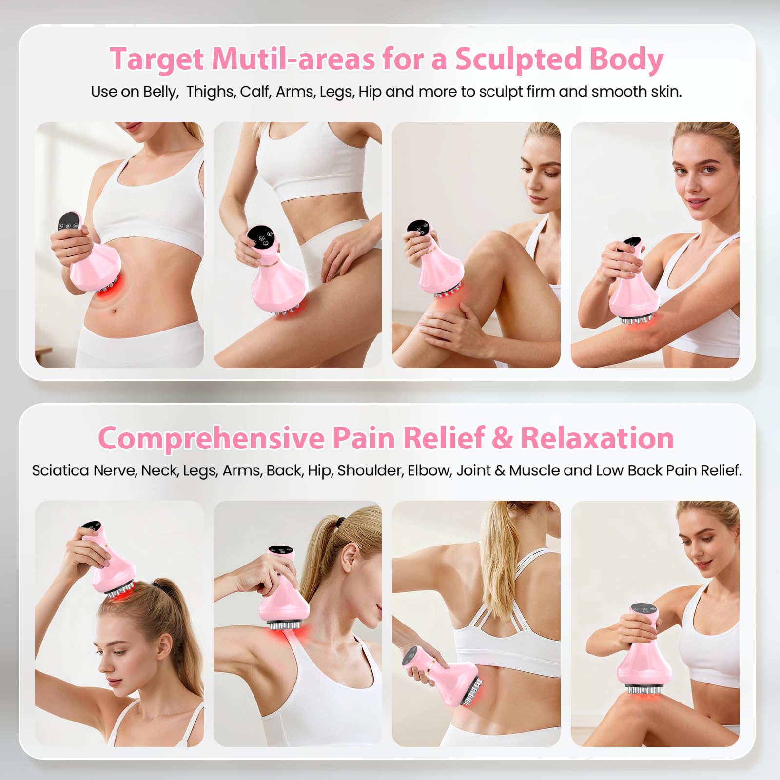 AIHEU portable massager perfect for home, office, or travel.