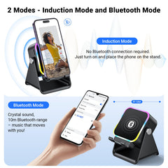 AIKELA Bluetooth mode with stable connection for clear playback.