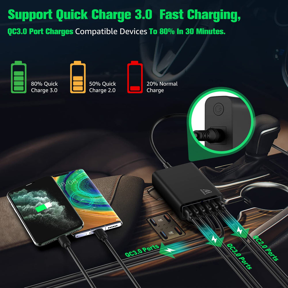 AI AIKENUO dash-mount bracket included for easy in-car installation.