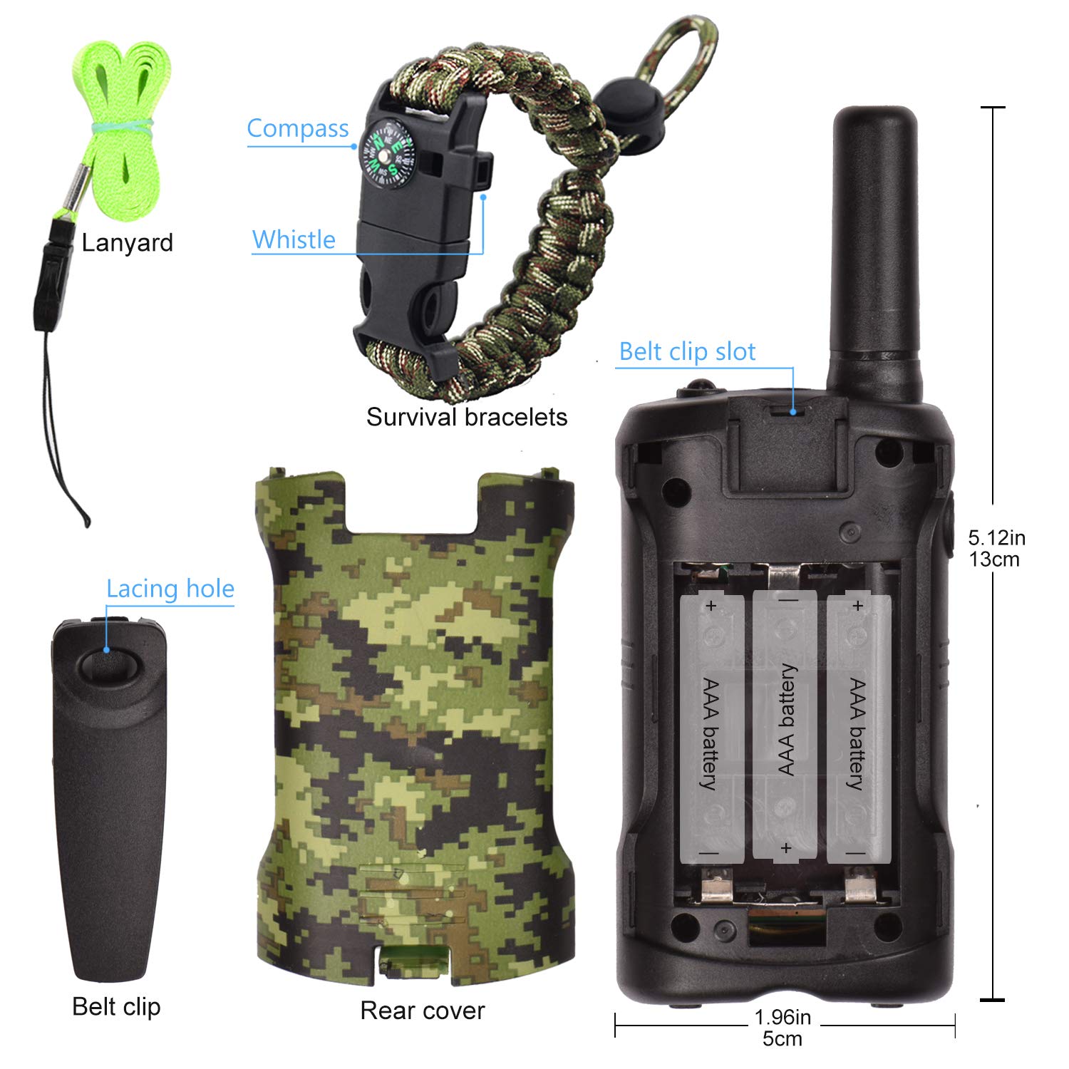 Aikmi VOX hands-free walkie talkies enabling seamless hands-free communication.