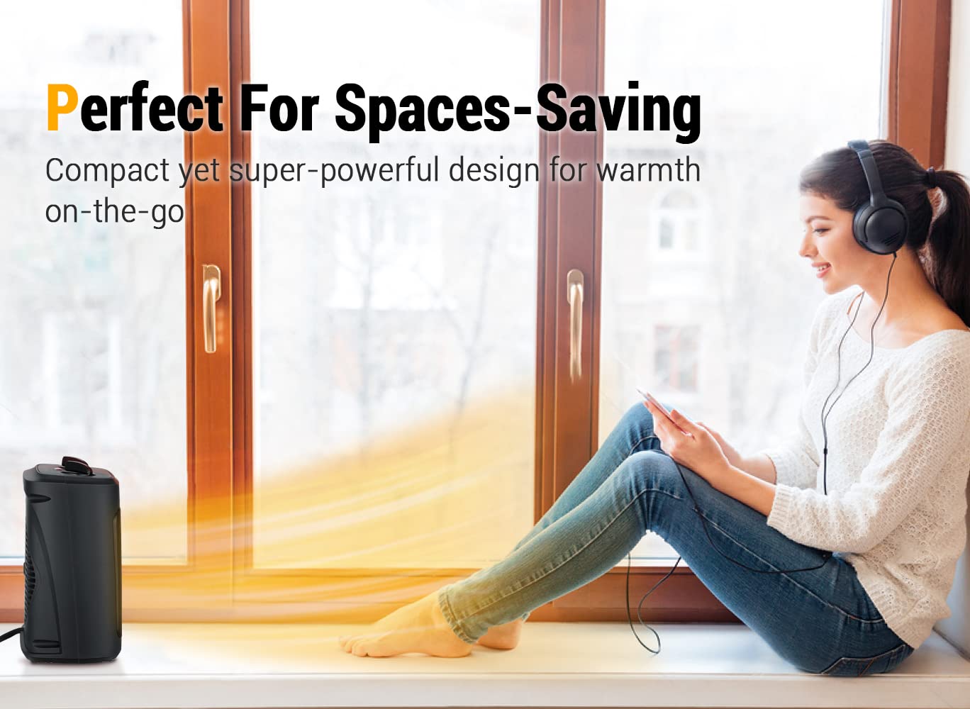 Aikoper safety features include overheat protection and tip-over switch
