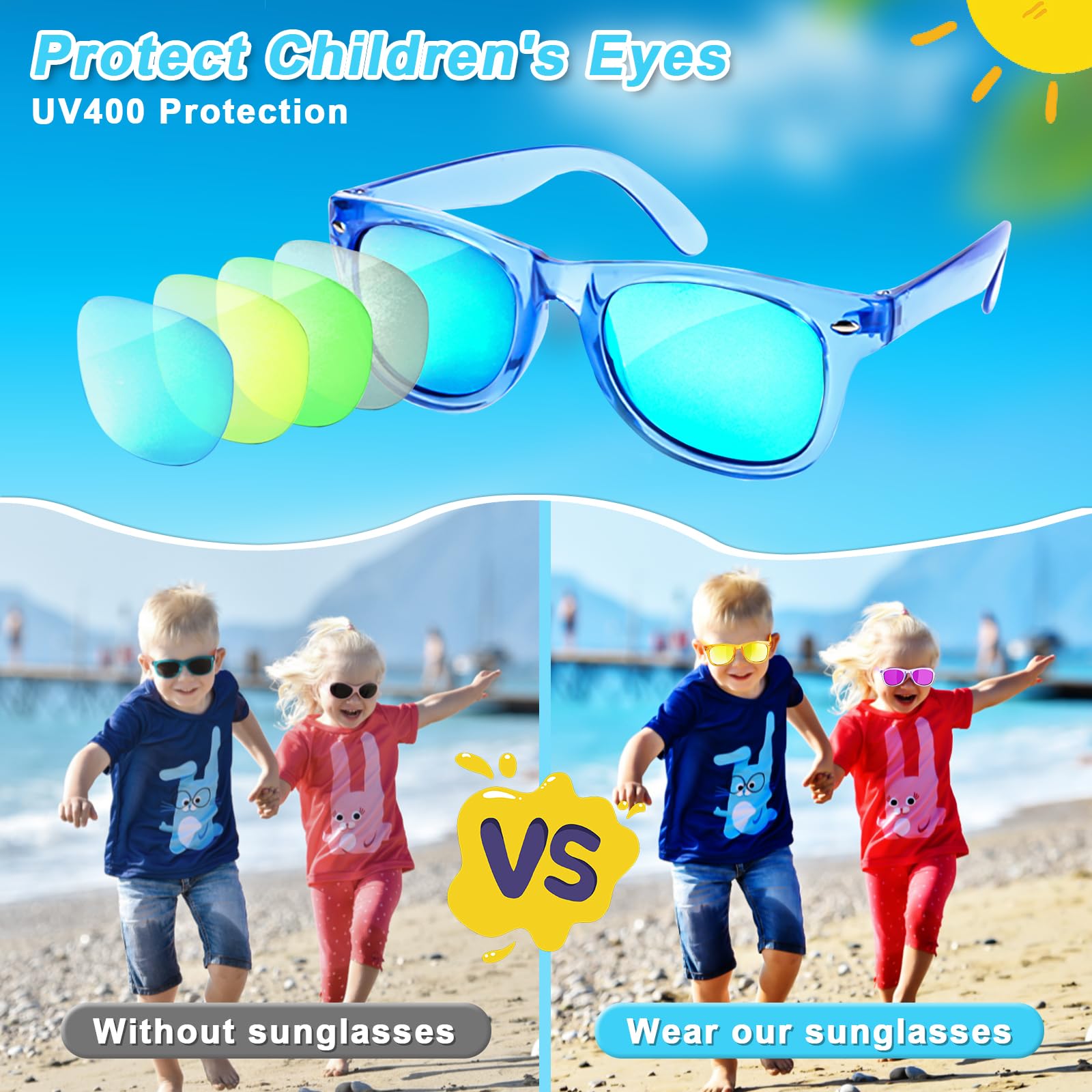 AILEHO lightweight polypropylene frames keep kids comfortable all day