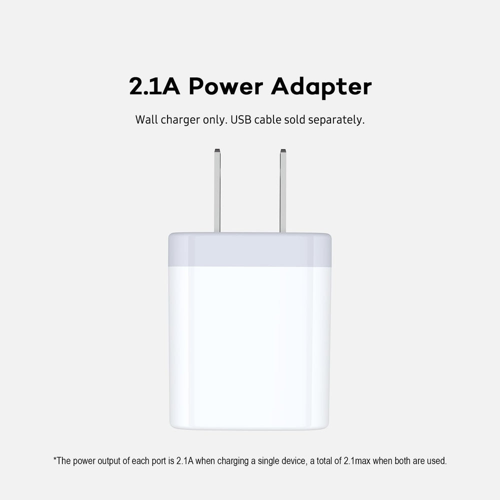 AILKIN compact charger block design ideal for travel and desk use