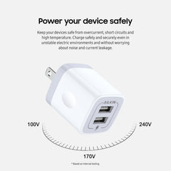 AILKIN USB charger universal compatibility for phones and tablets