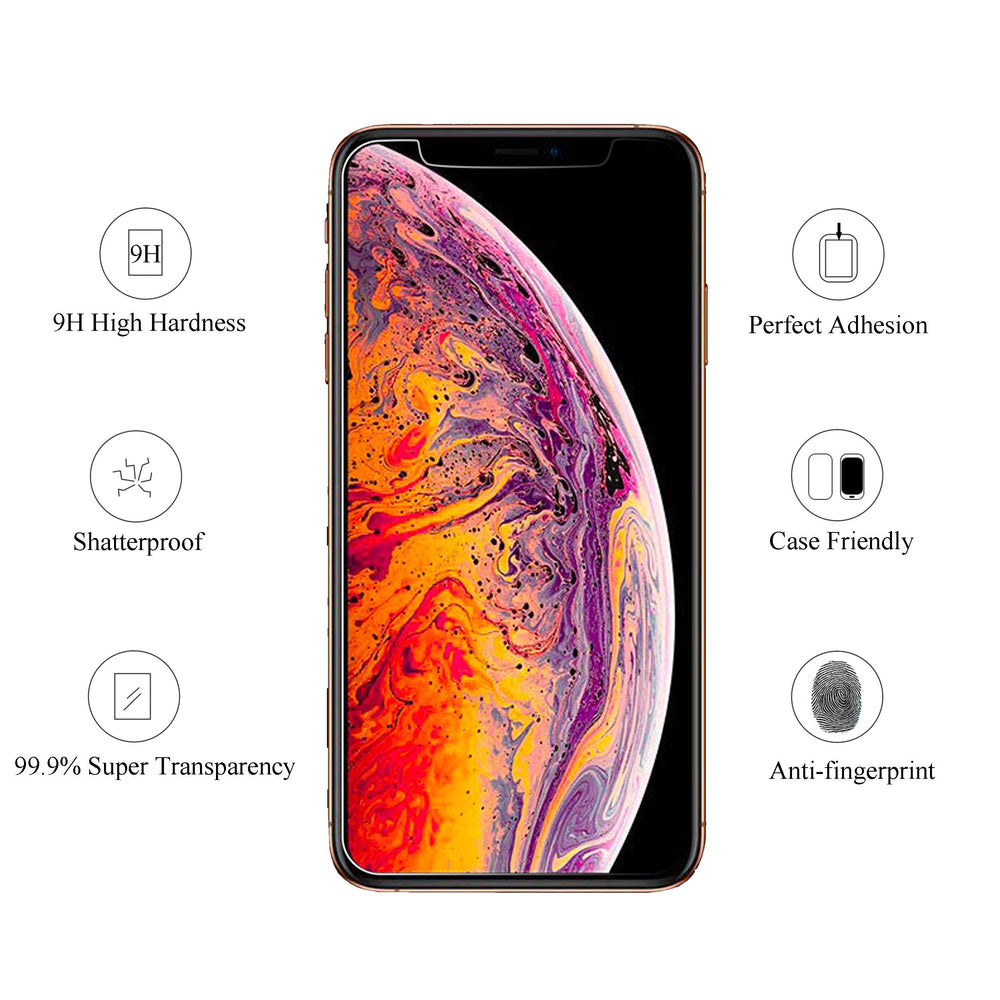 Ailun tempered glass with hydrophobic coating resists fingerprints and sweat.