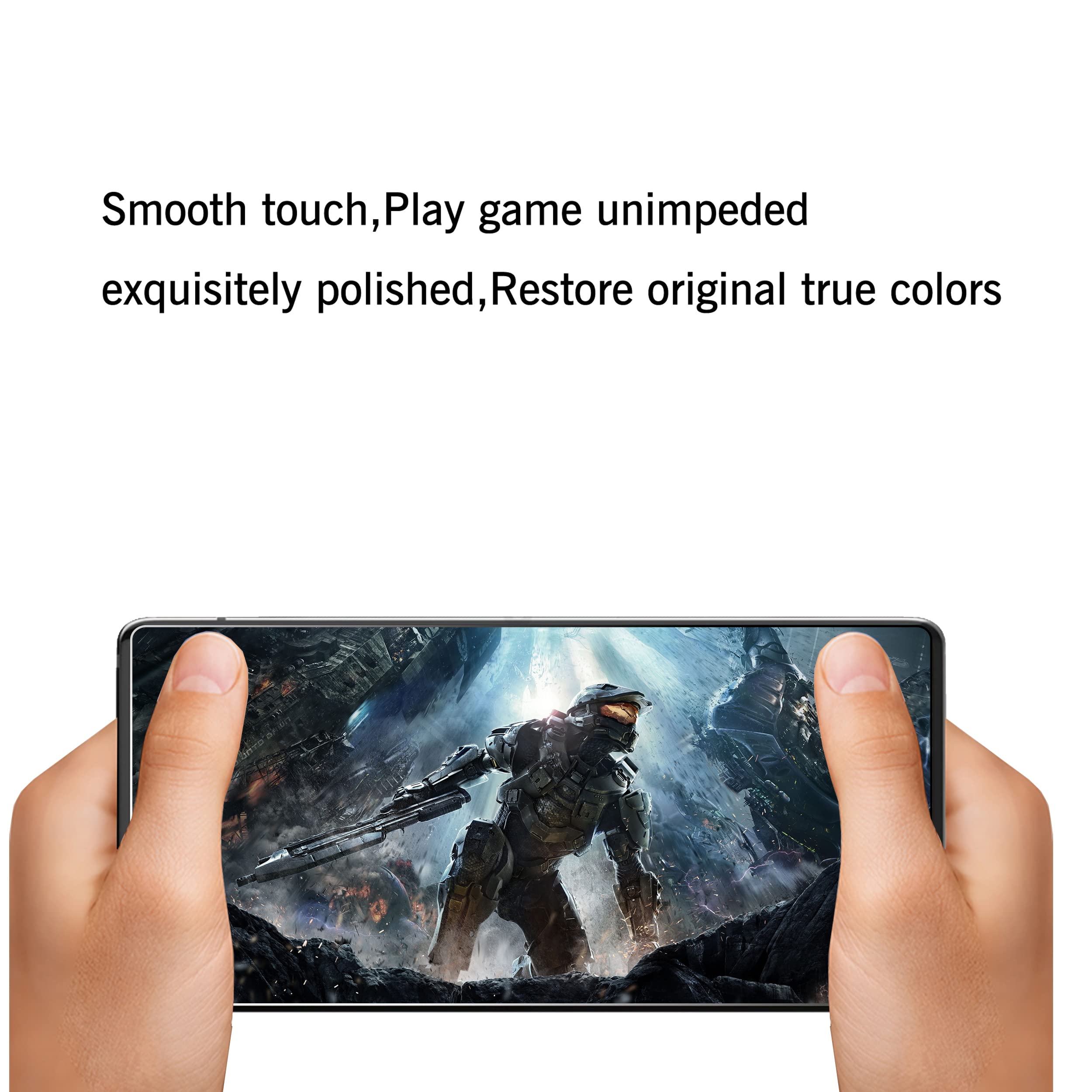 AILUN 0.25mm ultra-clear tempered glass is case-friendly and anti-scratch.