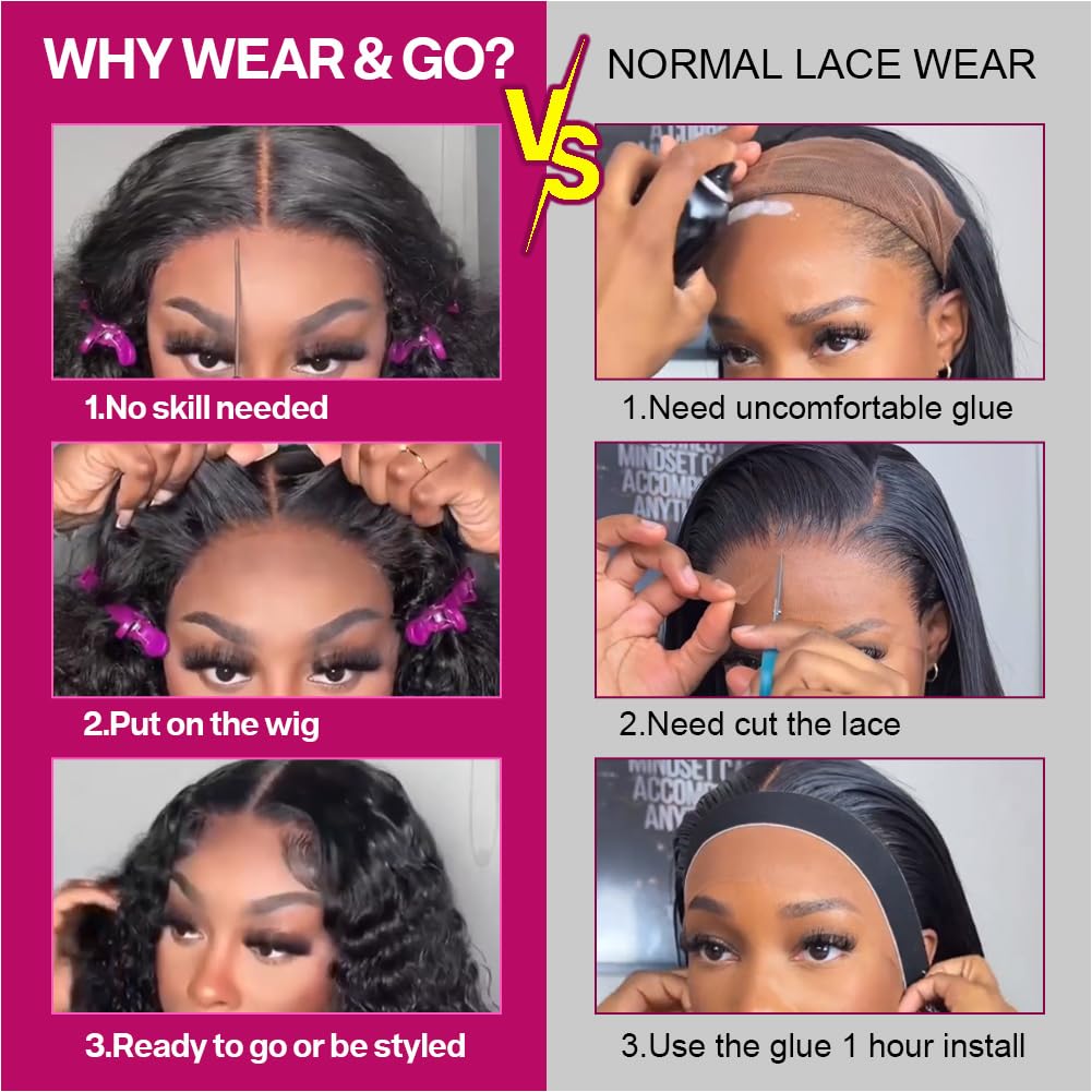Ailwelia Curly Bob Wig 14 inch length creates a shoulder-skimming silhouette.
