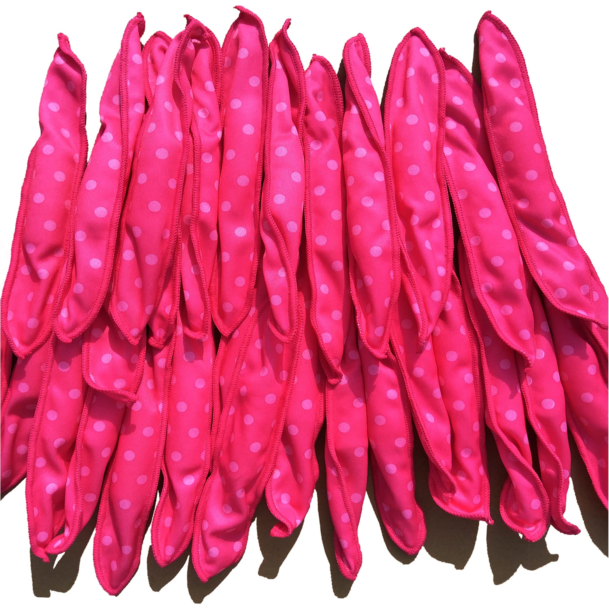 Aimin Hair Soft Curlers pink set for overnight heatless curls
