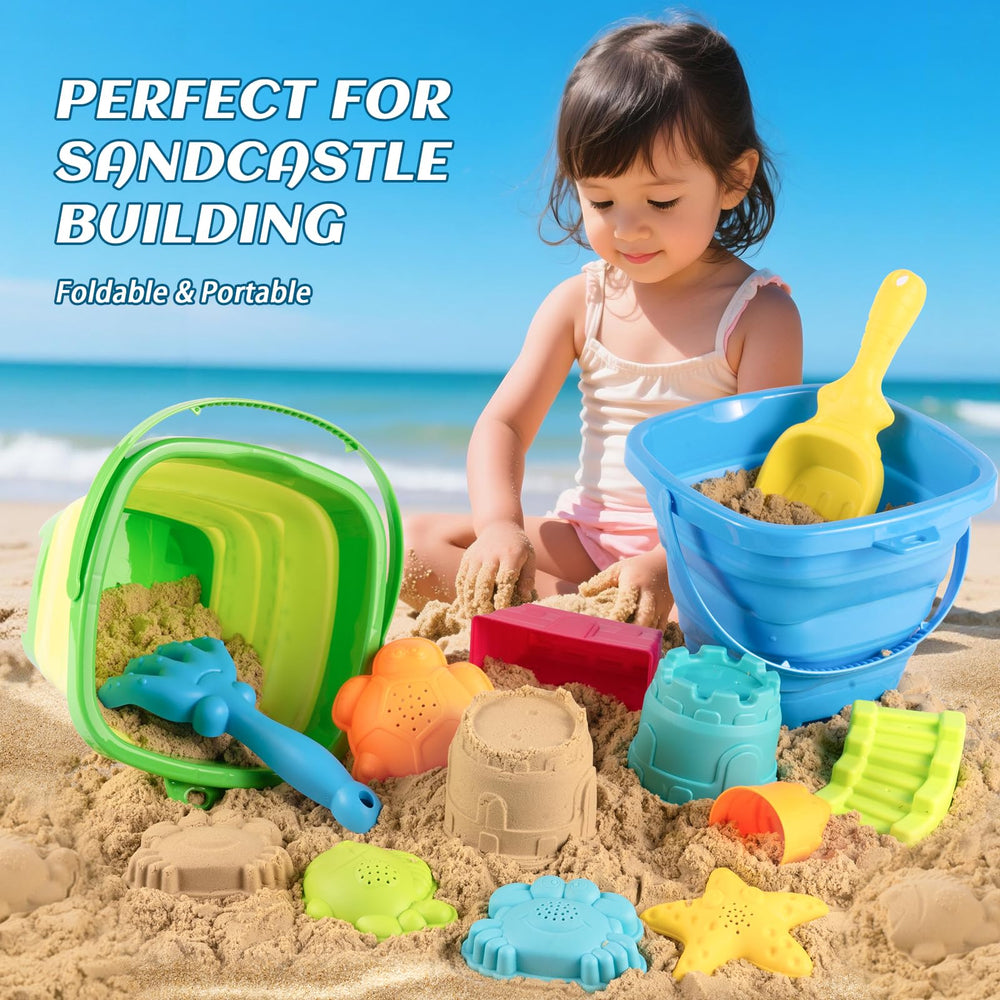 Aimlovs mesh bag for beach storage and quick-drying after play.